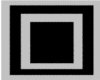black and silver rug