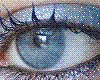 Glittery eye