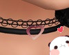 Pomegranate Heart Choker