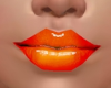 Julia Neon Orange Lips