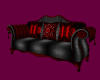 Red and Black Couch
