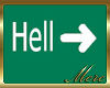 Hell Street Sign