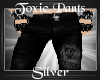 -A- Toxic Pants M Silver
