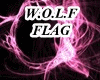 W.O.L.F FLAG