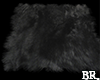 Fur Rug Black