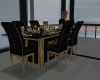 S.A- Dining table Black