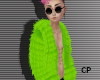 .CP. Green Fur Coat -m