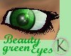 Beauty Green eyes