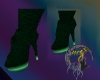 Curvacious Green Boots