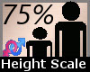 Height Scale 75% F
