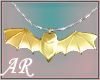 Gold Bat Necklace V2