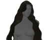 EF* black wavy long hair