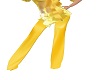 Yellow Wide Leg Pant