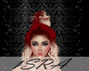 red&blonde medium hair