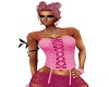 Dragonrose Pink Corset