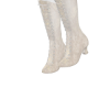 White Victorian Boots