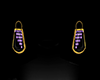 GL-Anya Purple Earrings