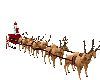 Santa's reindeer animate