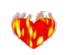 animated flaming heart