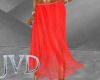 JVD Long Red Skirt