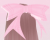 Cute  Pink Plaid Bow