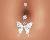 Butterfly Belly Piercing