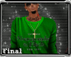 T|V A&F Sweater Green