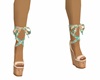 BOHO FLOWER WEDGE SHOE