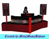 Red weed Dj booth