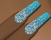 Elsa Frozen Nails