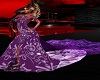 purple wedd dress