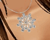 diamond flower neklacese