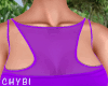 C~Purple Neon CropTop