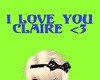 FE i luv claire <3 sign