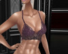 INCHARGE Plum Lace top