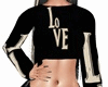 //Sh// Love Black  top
