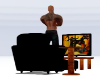 Chair and TV