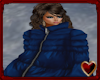 Te Blue Winter Coat