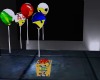 happy 44 bday  balloons