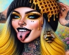 Bumble Babe Cutout