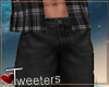 Black Denim Shorts