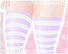 🐾 Striped Socks Lilac