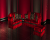dreamy red sofa