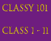 Classy 101 + Dance F