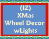 (IZ) XMas Wheel Decor