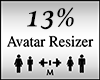 Avatar Scaler 13%