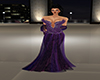 Purple lace gown angel