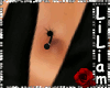 !!-Sgblack belly ring