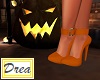 Orange Witch Shoes