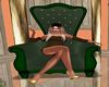 GREEN JEWELED THRONE